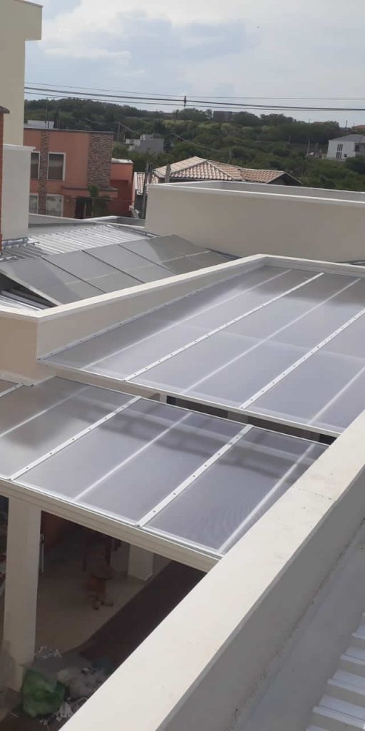 Cobertura Fixa em Policarbonato